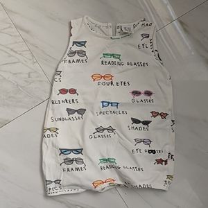 BEAU Loves glasses romper 18-24